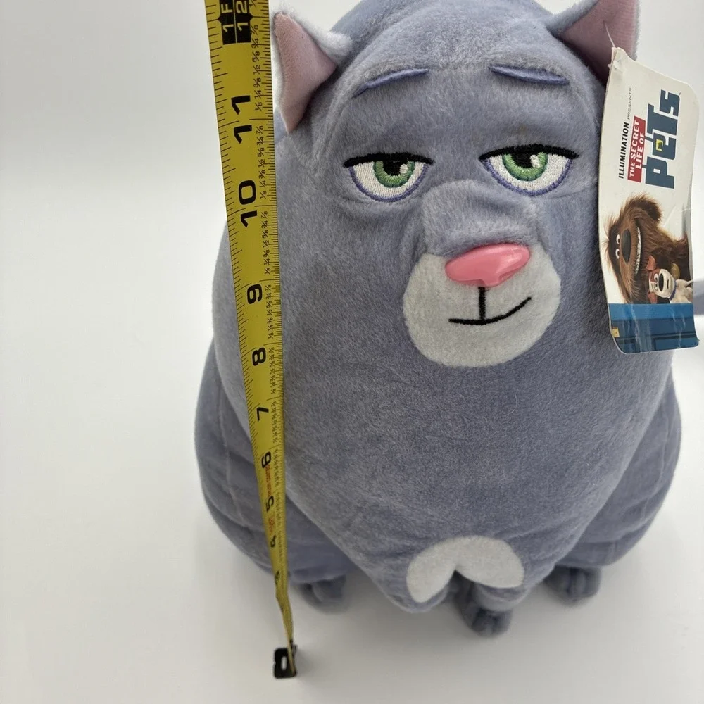 Secret Life of Pets Chloe Cat Plush Toy Factory Grey Tabby Stuffed Animal